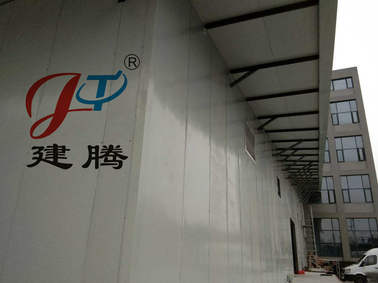 御品轩彩钢库房隔墙工程2400㎡的御品轩彩钢