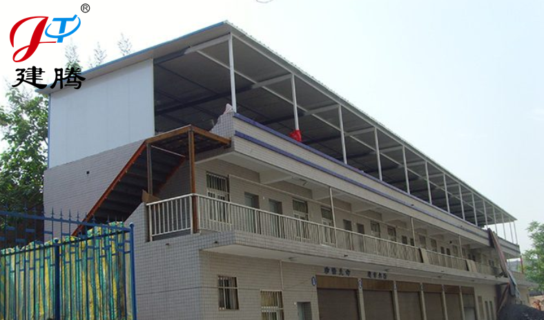 辅仁医院楼顶加层
